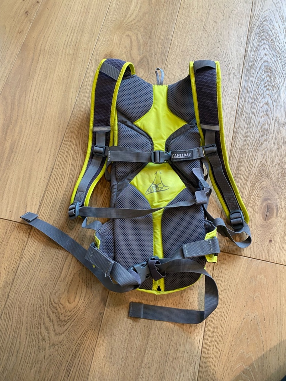 CamelBak Lobo Hydration Backpack in Neon Yellow and Gray - Picture 2 of 6